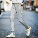Spring Casual Men Sweat Pants Male Cotton Sportswear Casual Trousers Straight Pants Hip Hop High Street Trousers Pants joggers-K52 gray-S-JadeMoghul Inc.