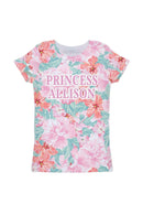 Spring Garden Spring Garden Customized NAME Zoe T-Shirt - Girls Zoe T-Shirt