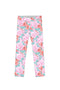 Spring Garden Spring Garden Lucy Cute Pink Floral Printed Leggings - Girls Lucy Leggings