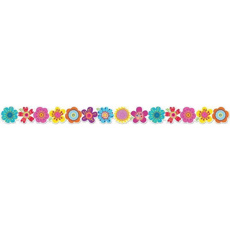 SPRINGTIME BLOOMS BORDER-Learning Materials-JadeMoghul Inc.