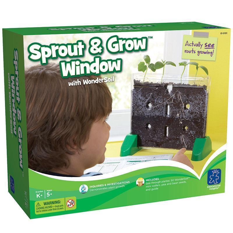 SPROUT & GROW WINDOW GR K & UP-Learning Materials-JadeMoghul Inc.