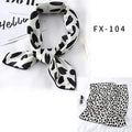 Square Silk Scarf Women Fashion Print Small Neck Scarfs Office Lady Hair Band Foulard Hand Kerchief Female Bandana Shawl 2020 JadeMoghul Inc. 