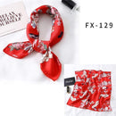 Square Silk Scarf Women Fashion Print Small Neck Scarfs Office Lady Hair Band Foulard Hand Kerchief Female Bandana Shawl 2020 JadeMoghul Inc. 