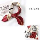 Square Silk Scarf Women Fashion Print Small Neck Scarfs Office Lady Hair Band Foulard Hand Kerchief Female Bandana Shawl 2020 JadeMoghul Inc. 