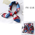 Square Silk Scarf Women Fashion Print Small Neck Scarfs Office Lady Hair Band Foulard Hand Kerchief Female Bandana Shawl 2020 JadeMoghul Inc. 