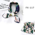 Square Silk Scarf Women Fashion Print Small Neck Scarfs Office Lady Hair Band Foulard Hand Kerchief Female Bandana Shawl 2020 JadeMoghul Inc. 