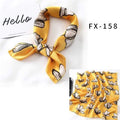 Square Silk Scarf Women Fashion Print Small Neck Scarfs Office Lady Hair Band Foulard Hand Kerchief Female Bandana Shawl 2020 JadeMoghul Inc. 