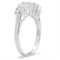 Silver Band Ring SS056 Silver 925 Sterling Silver Ring with AAA Grade CZ