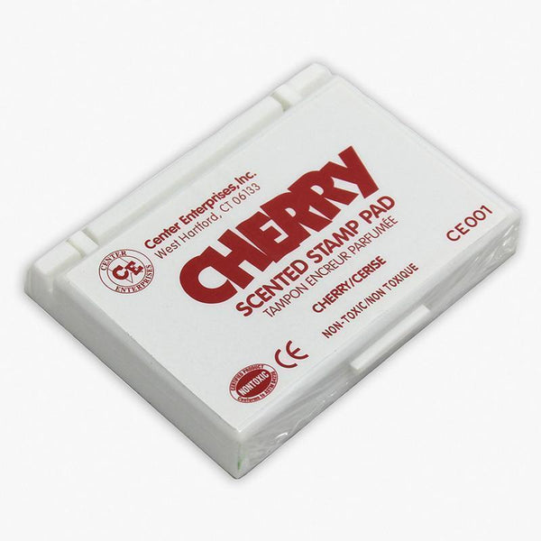 STAMP PAD SCENTED CHERRY RED-Supplies-JadeMoghul Inc.
