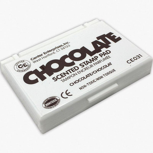 STAMP PAD SCENTED CHOCOLATE BROWN-Supplies-JadeMoghul Inc.