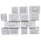 STAMP SET THREE DIMENSIONAL 13/PK-Supplies-JadeMoghul Inc.