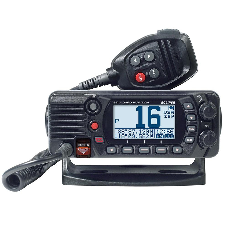 Standard Horizon GX1400G Fixed Mount VHF w-GPS - Black [GX1400GB]-VHF - Fixed Mount-JadeMoghul Inc.