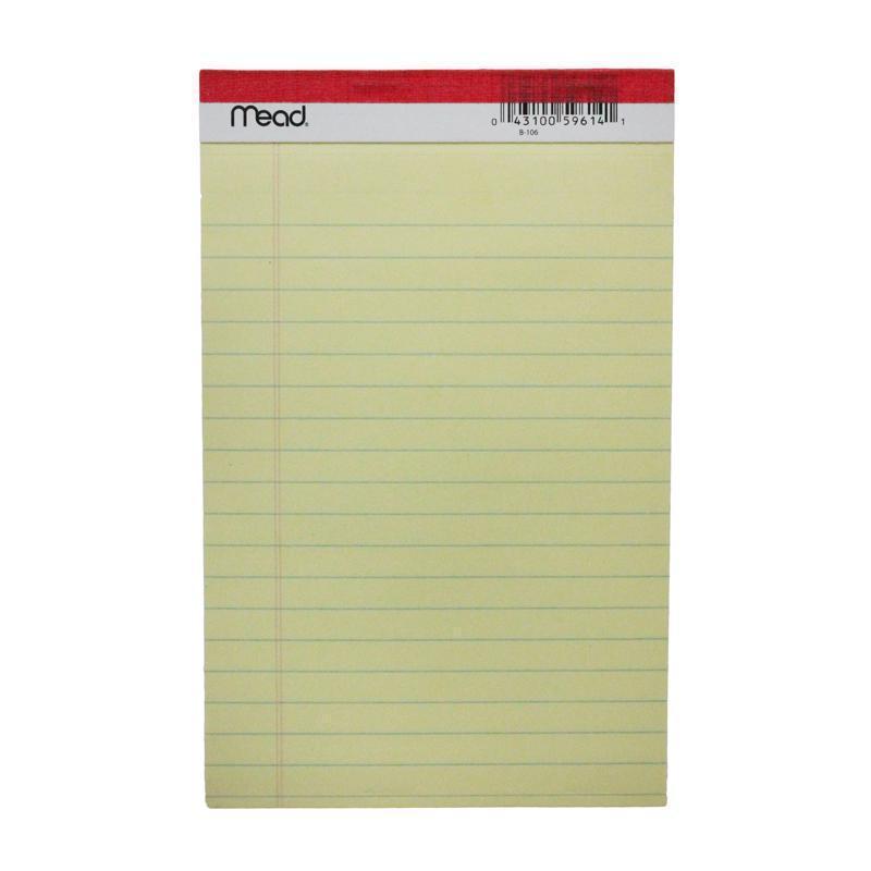 STANDARD LEGAL PAD 5 X 8-Supplies-JadeMoghul Inc.
