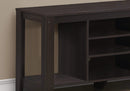 Stands Cheap TV Stand - 17'.25" x 47'.75" x 24'.25" Cappuccino, Particle Board - TV Stand HomeRoots
