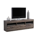 Stands Fireplace TV Stand - 59" X 15" X 19" Rustic Oak Mdf Tv Stand HomeRoots