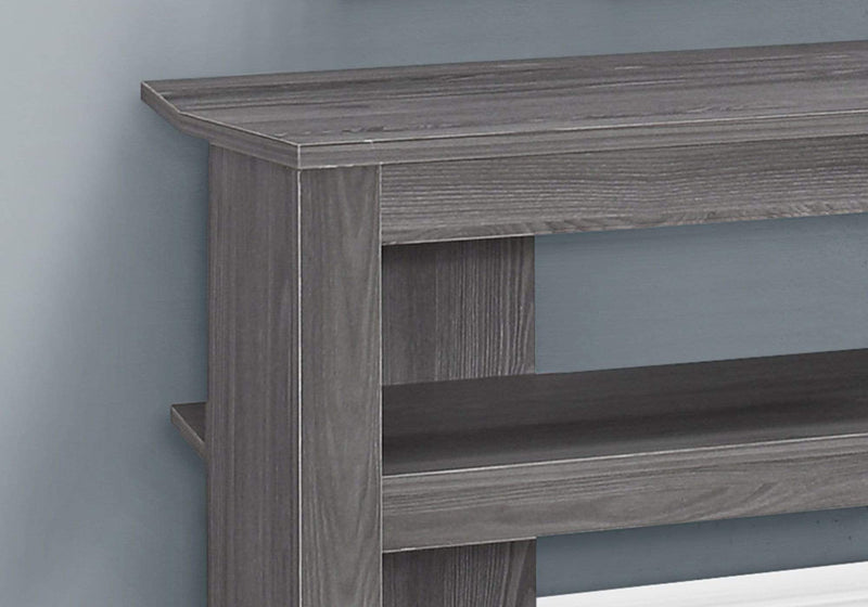 Stands Modern TV Stand - 15'.5" x 42" x 19'.75" Grey, Particle Board, Laminate - TV Stand HomeRoots