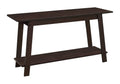 Stands Rustic TV Stand - 15'.75" x 42" x 22'.5" Cappuccino, Particle Board, Laminate - TV Stand HomeRoots