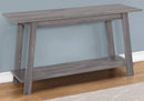 Stands Rustic TV Stand - 15'.75" x 42" x 22'.5" Grey, Particle Board, Laminate - TV Stand HomeRoots