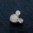 Starland Fashion Silver 925 Jewelry Heart Clips Charms Beads Fit Original Brand Padlock Pave Setting CZ Bracelet DIY Jewelry JadeMoghul Inc. 