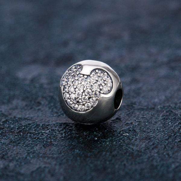 Starland Fashion Silver 925 Jewelry Heart Clips Charms Beads Fit Original Brand Padlock Pave Setting CZ Bracelet DIY Jewelry JadeMoghul Inc. 