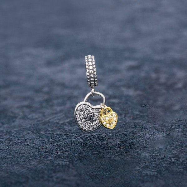 Starland Genuine 100%% 925 Sterling Silver Heart Flower Wealth Charms Beads Fit Original Brand Bracelet For Women DIY Jewelry JadeMoghul Inc. 