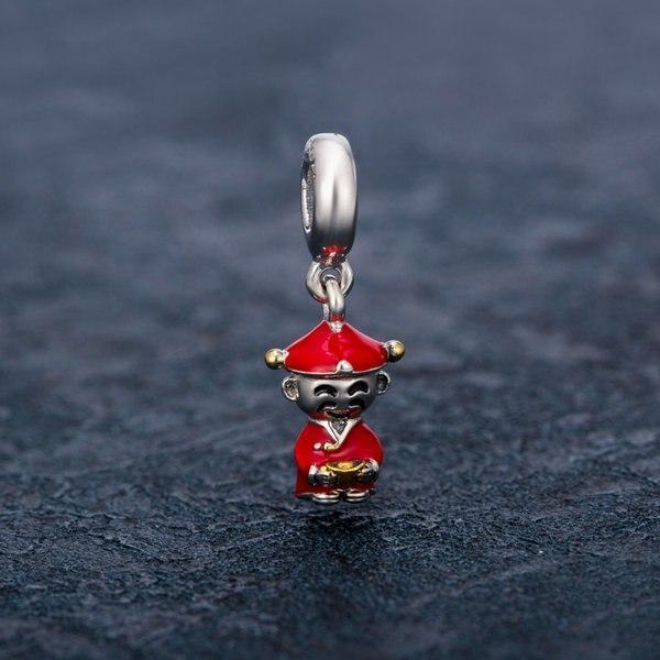 Starland Genuine 100%% 925 Sterling Silver Heart Flower Wealth Charms Beads Fit Original Brand Bracelet For Women DIY Jewelry JadeMoghul Inc. 