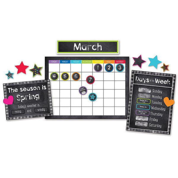 STARS CALENDAR BBS SCHOOL GIRL-Learning Materials-JadeMoghul Inc.