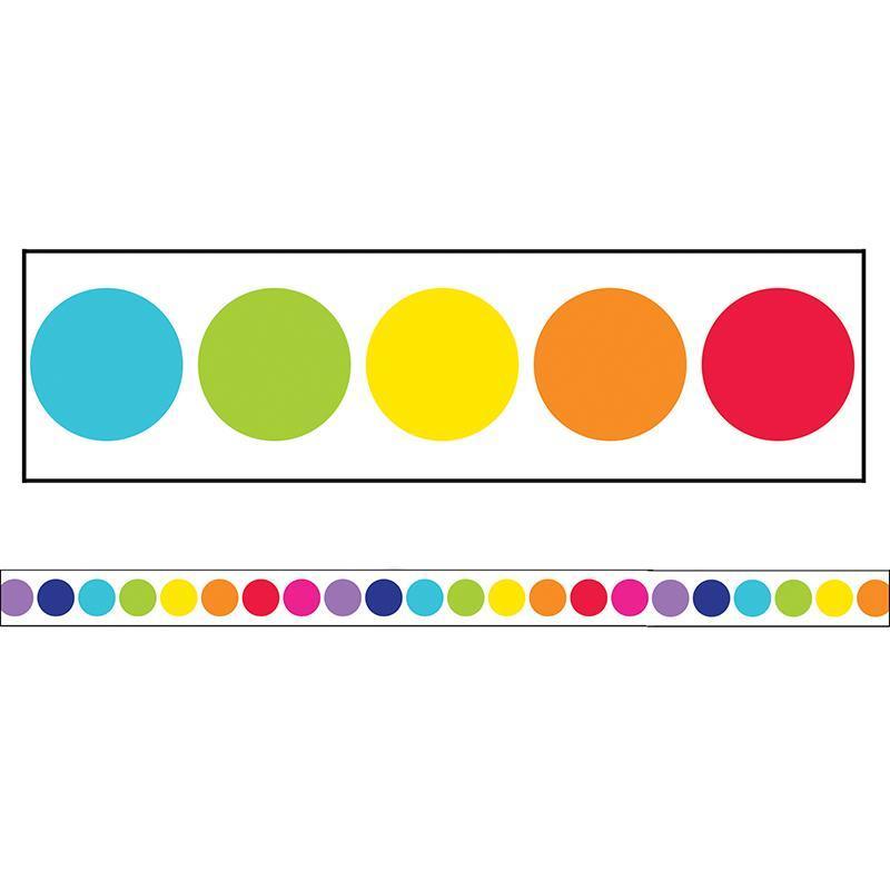 STARS RAINBOW BIG DOTS STR BORDERS-Learning Materials-JadeMoghul Inc.