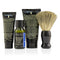 Starter Kit - Lavender: Pre Shave Oil + Shaving Cream + After Shave Balm + Brush + Bag - 4pcs + 1 Bag-Men's Skin-JadeMoghul Inc.