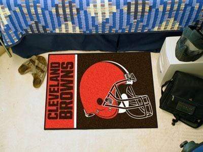 Starter Mat Area Rugs NFL Cleveland Browns Uniform Starter Rug 19"x30" FANMATS