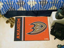 Starter Mat Area Rugs NHL Anaheim Ducks Uniform Starter Rug 19"x30" FANMATS