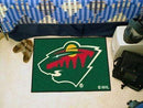 Starter Mat Living Room Rugs NHL Minnesota Wild Starter Mat FANMATS