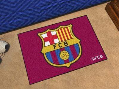 Starter Mat Living Room Rugs Soccer  FCBarcelona Starter Mat 19"x30" FANMATS