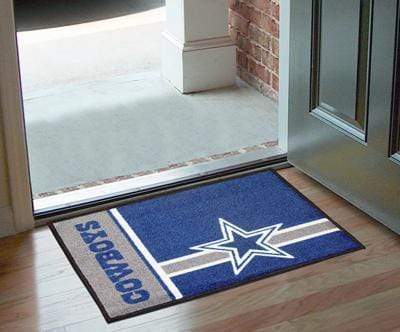 Starter Mat Outdoor Mat NFL Dallas Cowboys Uniform Starter Rug 19"x30" FANMATS