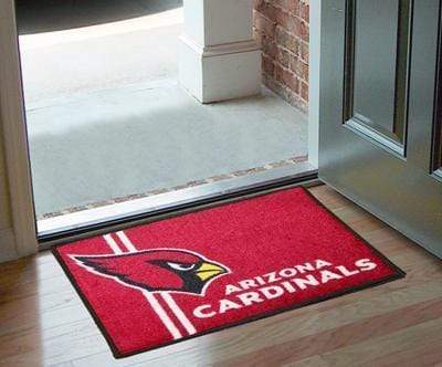 Starter Mat Outdoor Rug NFL Arizona Cardinals Uniform Starter Rug 19"x30" FANMATS