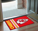 Starter Mat Outdoor Rug NFL Kansas City Chiefs Uniform Starter Rug 19"x30" FANMATS