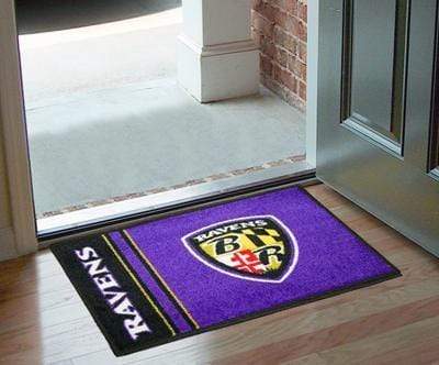 Starter Mat Outdoor Rugs NFL Baltimore Ravens Uniform Starter Rug 19"x30" FANMATS