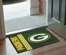 Starter Mat Outdoor Rugs NFL Green Bay Packers Uniform Starter Rug 19"x30" FANMATS