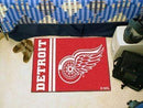 Starter Mat Outdoor Rugs NHL Detroit Red Wings Uniform Starter Rug 19"x30" FANMATS