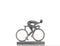 Statues Garden Statues For Sale - 3.5" x 8.5" x 7" Cyclist - Statue HomeRoots