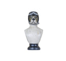 Statues Statues For Sale - 10" x 9" x 19.5" Dog Bust - Statue HomeRoots
