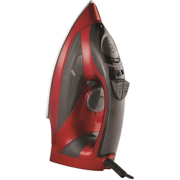 Steam Iron with Auto Shutoff & Retractable Cord (Red)-Irons/Garment Steamers-JadeMoghul Inc.