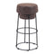 Stools Bar Stools - 16.5" X 16.5" X 29.5" Leatherette Pop Barstool HomeRoots