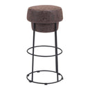 Stools Bar Stools - 16.5" X 16.5" X 29.5" Leatherette Pop Barstool HomeRoots