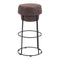 Stools Bar Stools - 16.5" X 16.5" X 29.5" Leatherette Pop Barstool HomeRoots