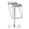 Stools Bar Stools - 16.5" X 16.5" X 32" Stainless Steel Barstool HomeRoots