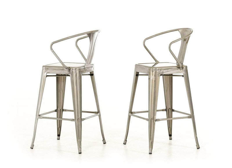 Stools Bar Stools - 33" Steel Bar Stool HomeRoots