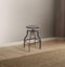 Stools Bar Stools For Sale - 14" X 14" X 24" Antiqued Copper Metal Adjustable Stool (1Pc) HomeRoots