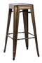 Stools Bar Stools For Sale - 17" X 17" X 30" 2pc Bronze Steel Bar Stool HomeRoots