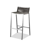 Stools Bar Stools For Sale - 18" X 16" X 33" Stainless Steel Bar Stool HomeRoots